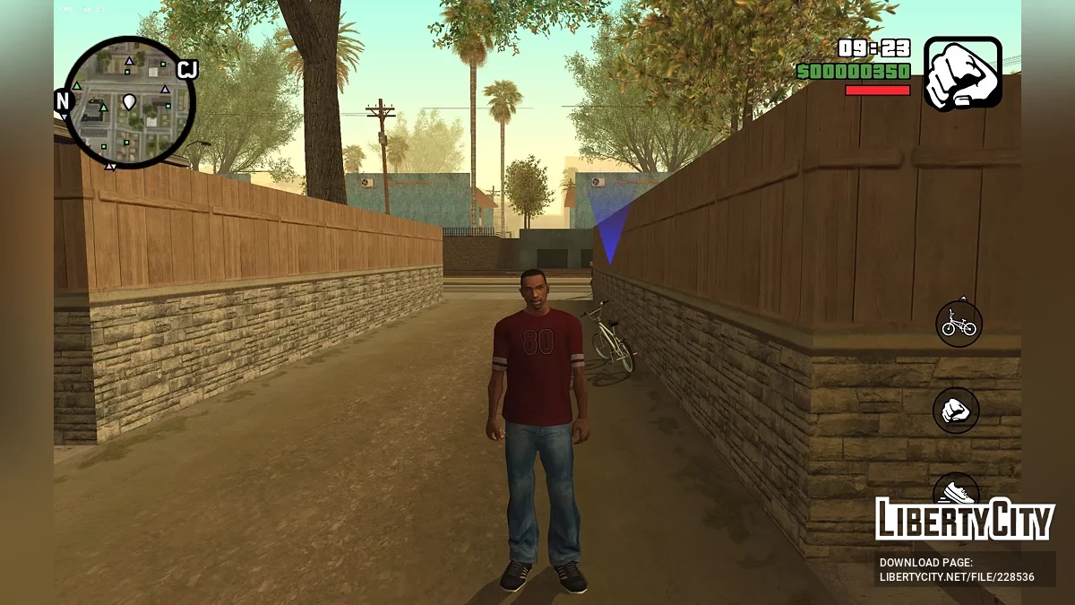 CJ из RoSa Project Evolved / GTA San Andreas (iOS, Android)