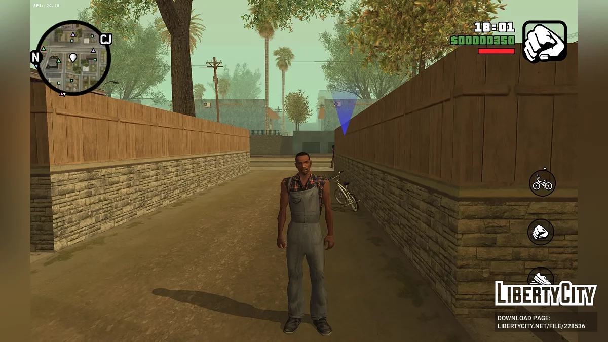CJ из RoSa Project Evolved / GTA San Andreas (iOS, Android)