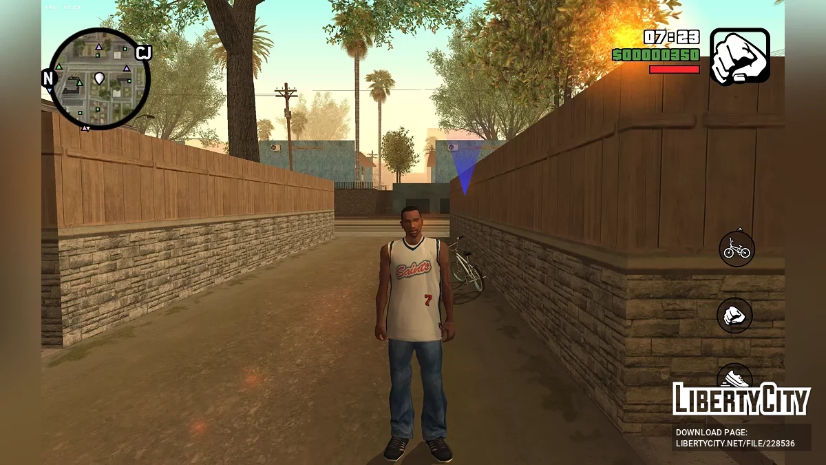 CJ из RoSa Project Evolved / GTA San Andreas (iOS, Android)
