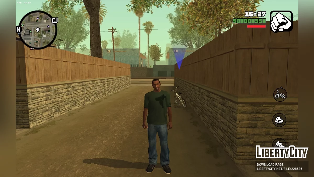 CJ из RoSa Project Evolved / GTA San Andreas (iOS, Android)