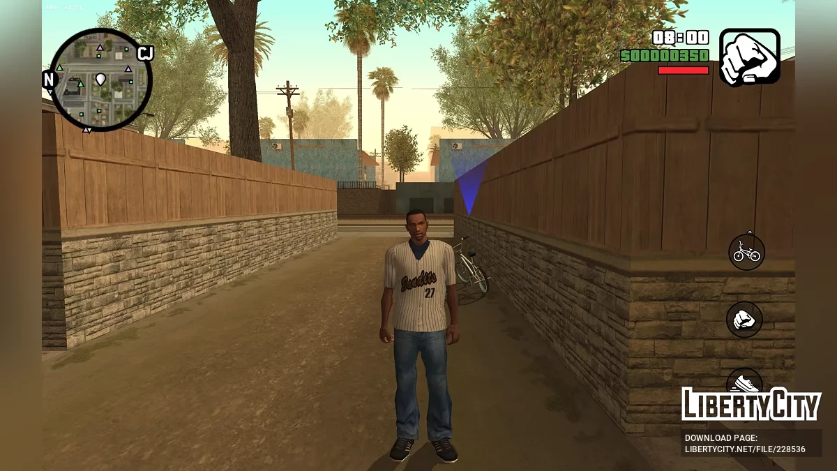 CJ из RoSa Project Evolved / GTA San Andreas (iOS, Android)