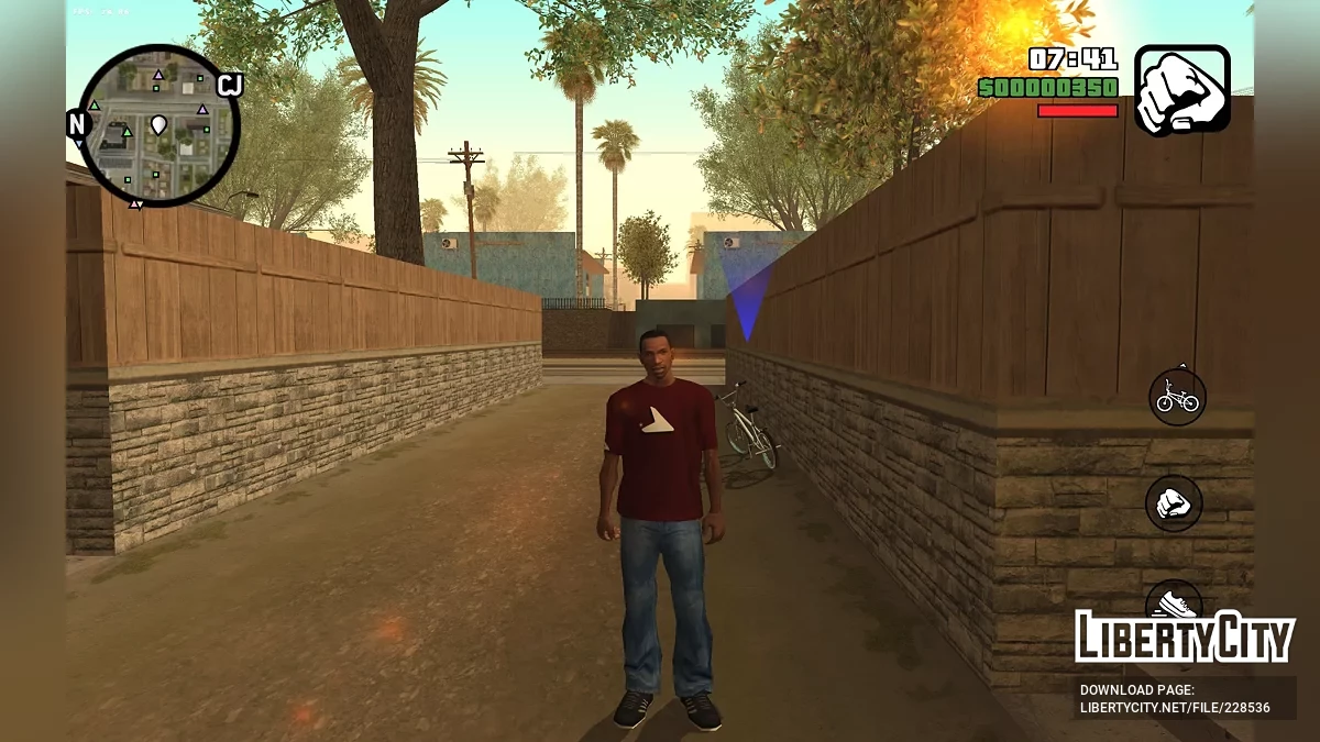 CJ из RoSa Project Evolved / GTA San Andreas (iOS, Android)