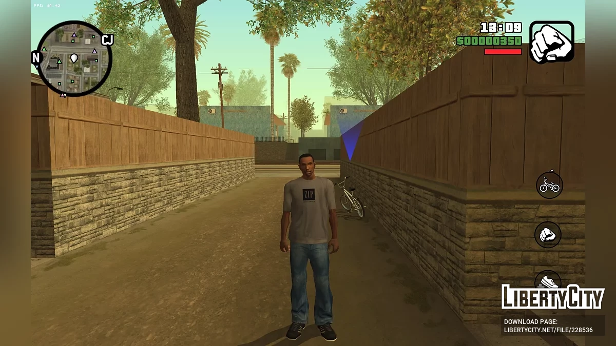 CJ из RoSa Project Evolved / GTA San Andreas (iOS, Android)