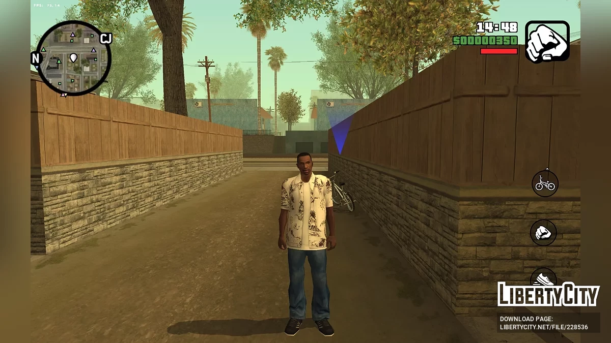 CJ из RoSa Project Evolved / GTA San Andreas (iOS, Android)