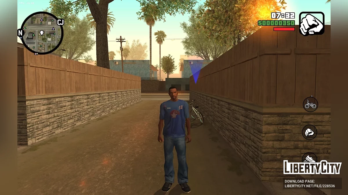 CJ из RoSa Project Evolved / GTA San Andreas (iOS, Android)