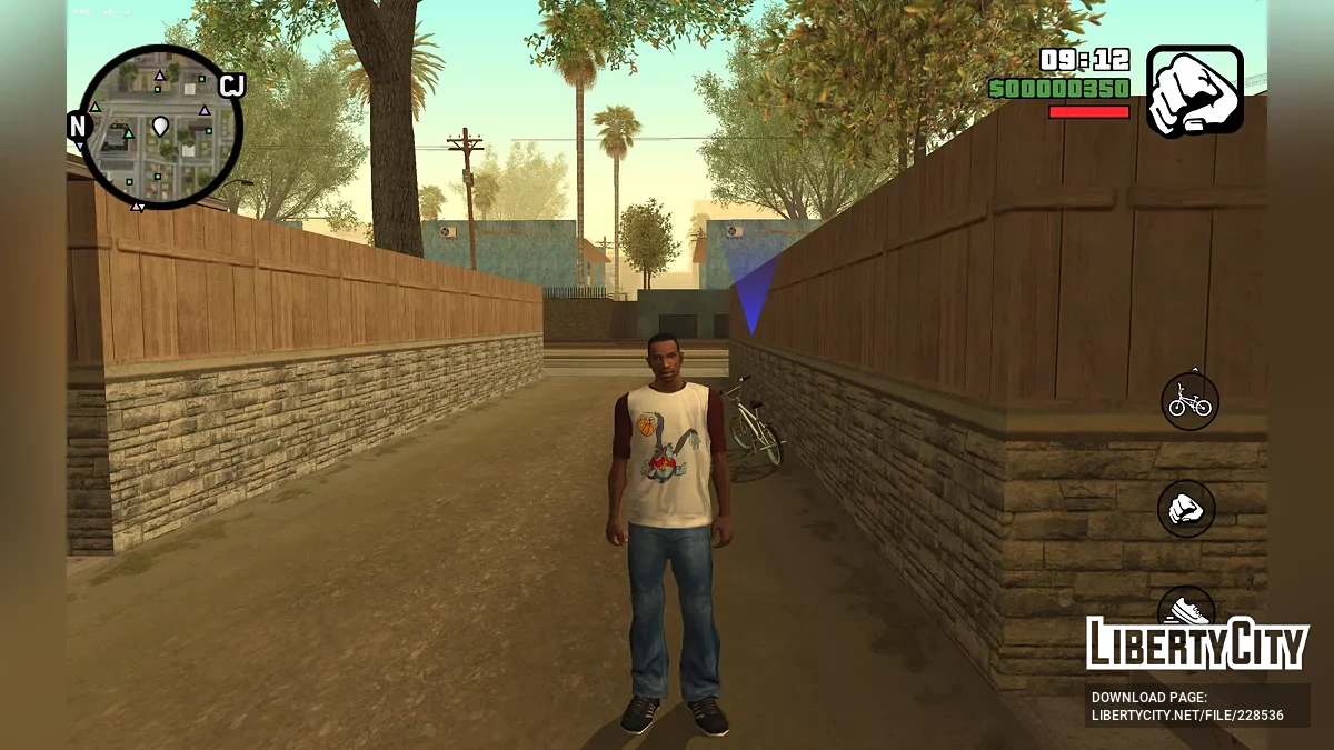 CJ из RoSa Project Evolved / GTA San Andreas (iOS, Android)