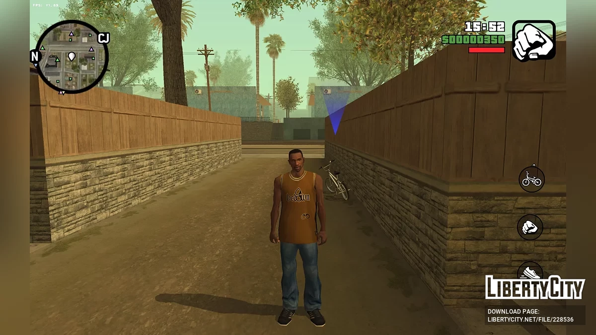CJ из RoSa Project Evolved / GTA San Andreas (iOS, Android)