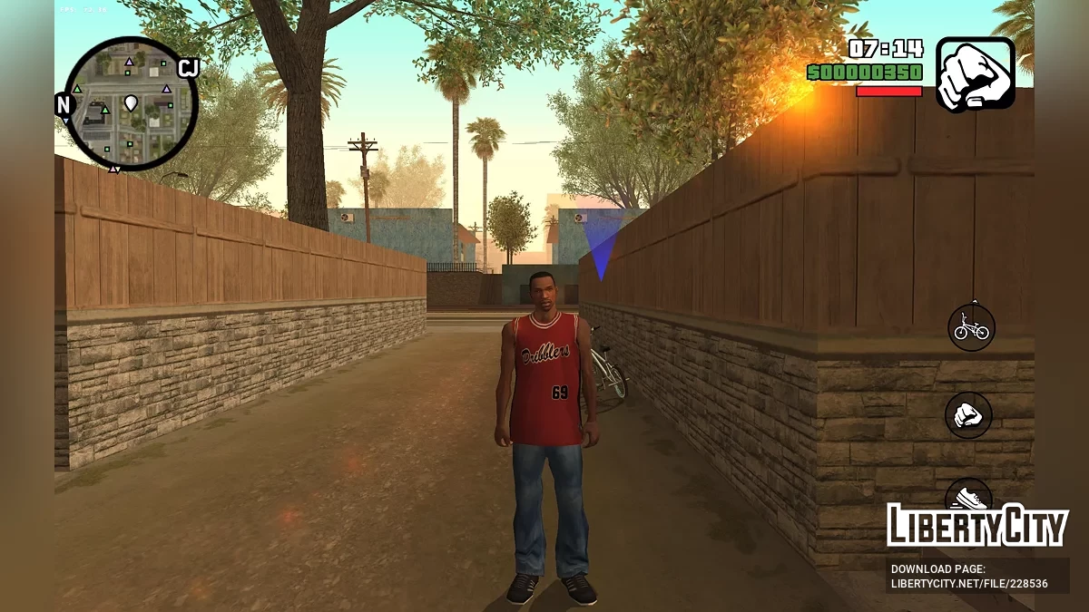 CJ из RoSa Project Evolved / GTA San Andreas (iOS, Android)
