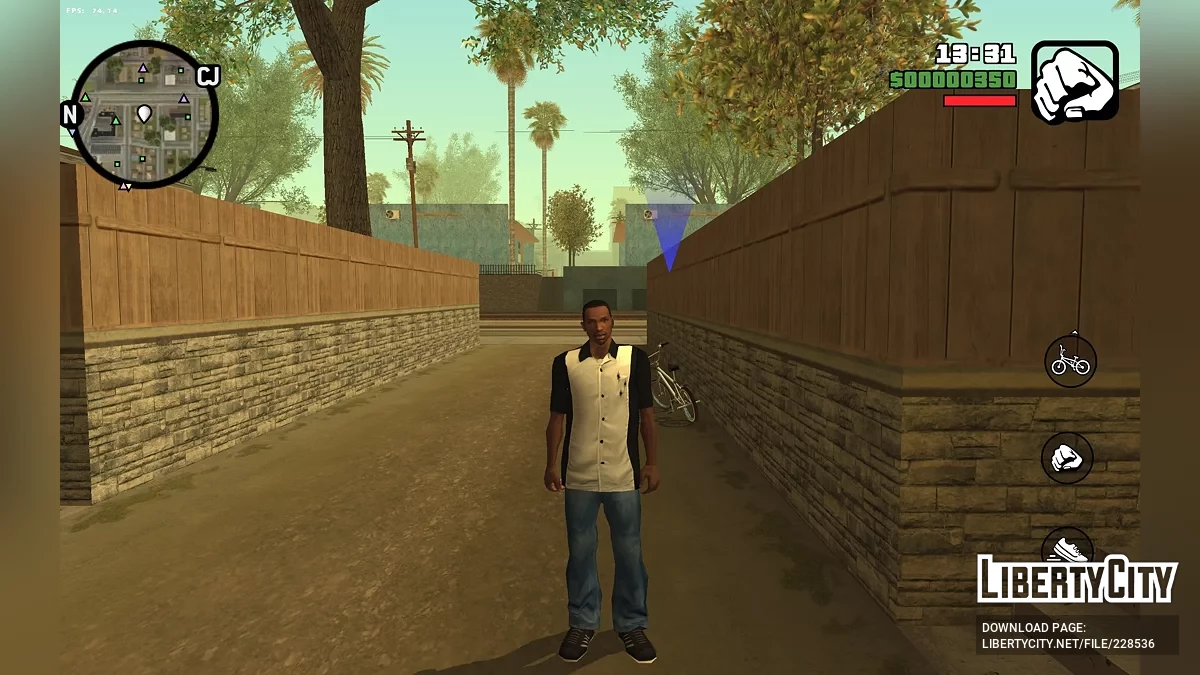 CJ из RoSa Project Evolved / GTA San Andreas (iOS, Android)