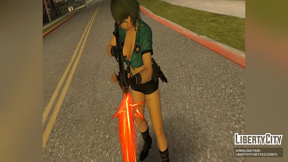 Костюм полицейского Тамаки / GTA San Andreas (iOS, Android)