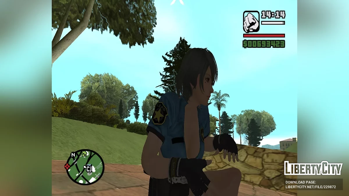 Костюм полицейского Тамаки / GTA San Andreas (iOS, Android)