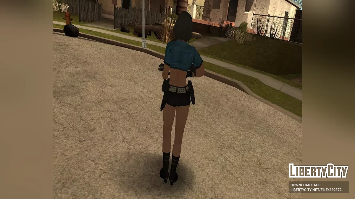 Костюм полицейского Тамаки / GTA San Andreas (iOS, Android)