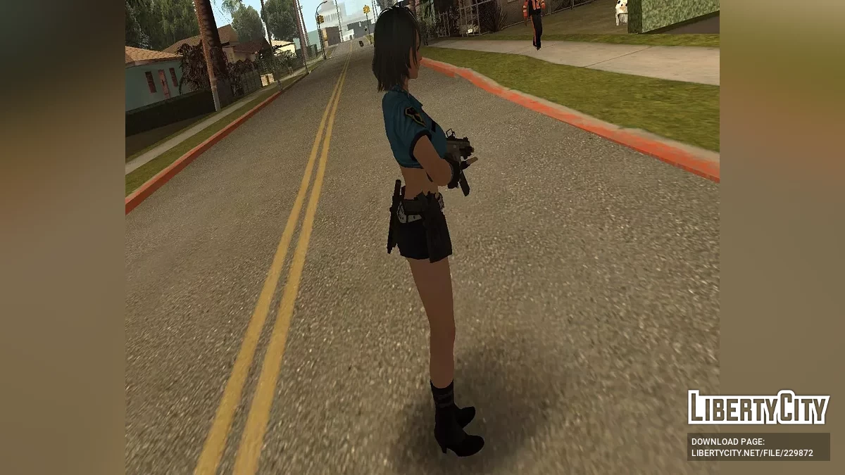 Костюм полицейского Тамаки / GTA San Andreas (iOS, Android)