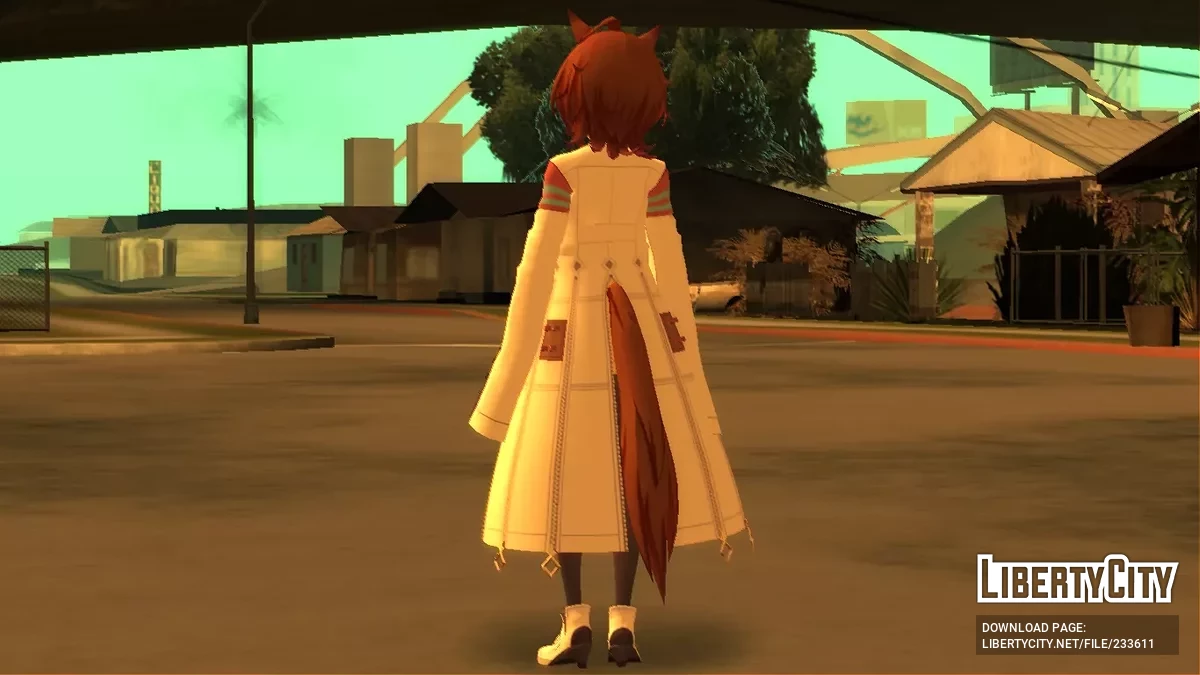 Агнес Такион из Uma Musume (PC + Android) / GTA San Andreas (iOS, Android)