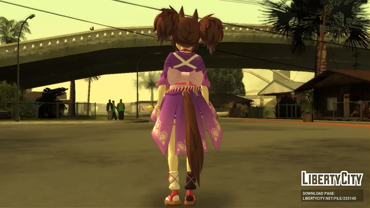 Инари Ван из Uma Musume (Android/PC) / GTA San Andreas (iOS, Android)