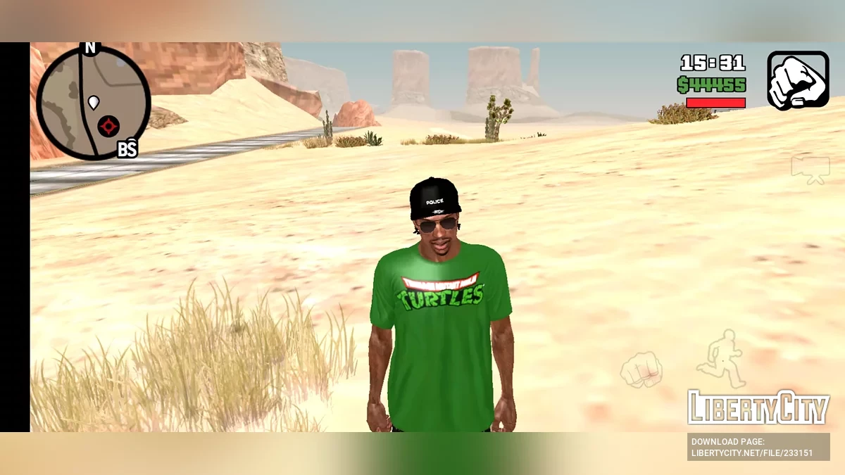 Модифицированный скин CJ / GTA San Andreas (iOS, Android)