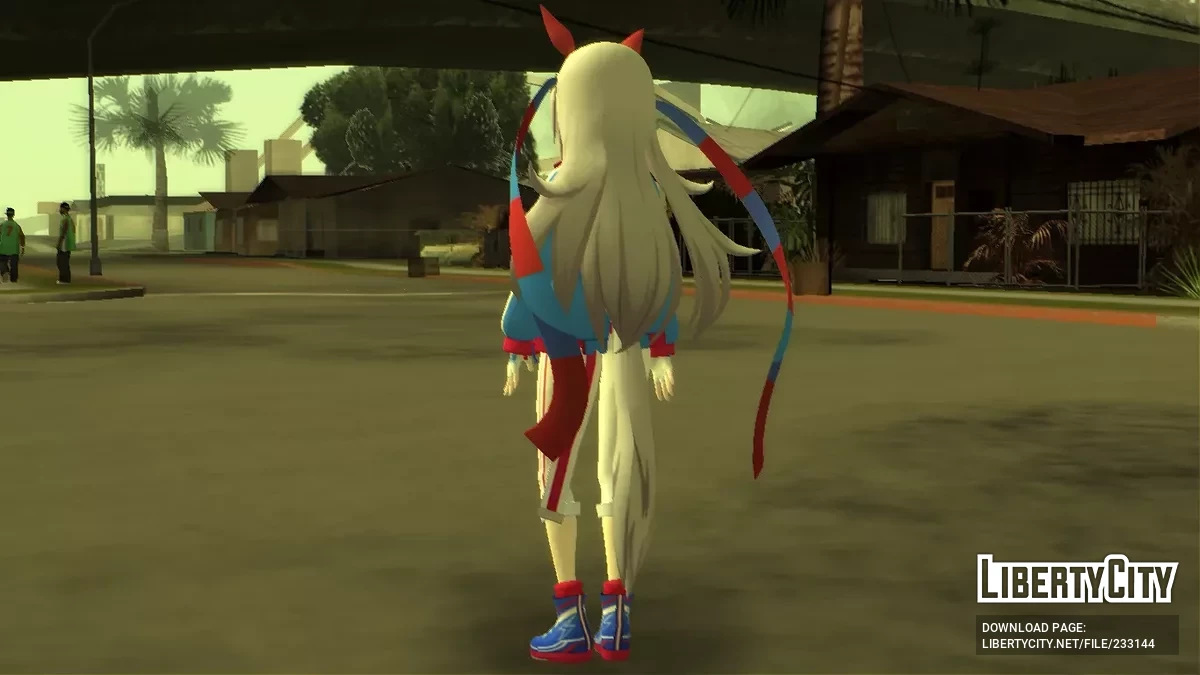 Tamamo Cross [V2] из Uma Musume (Android/PC) / GTA San Andreas (iOS, Android)