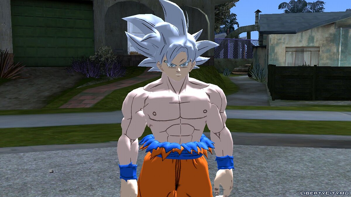 Download Goku Mastered Ultra Instinct from Dragon Ball Xenoverse 2 for GTA  San Andreas (iOS, Android)