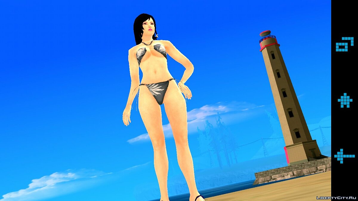 Hot Kokoro Bikini - Девушка в купальнике для GTA San Andreas (iOS, Android) - Картинка #5