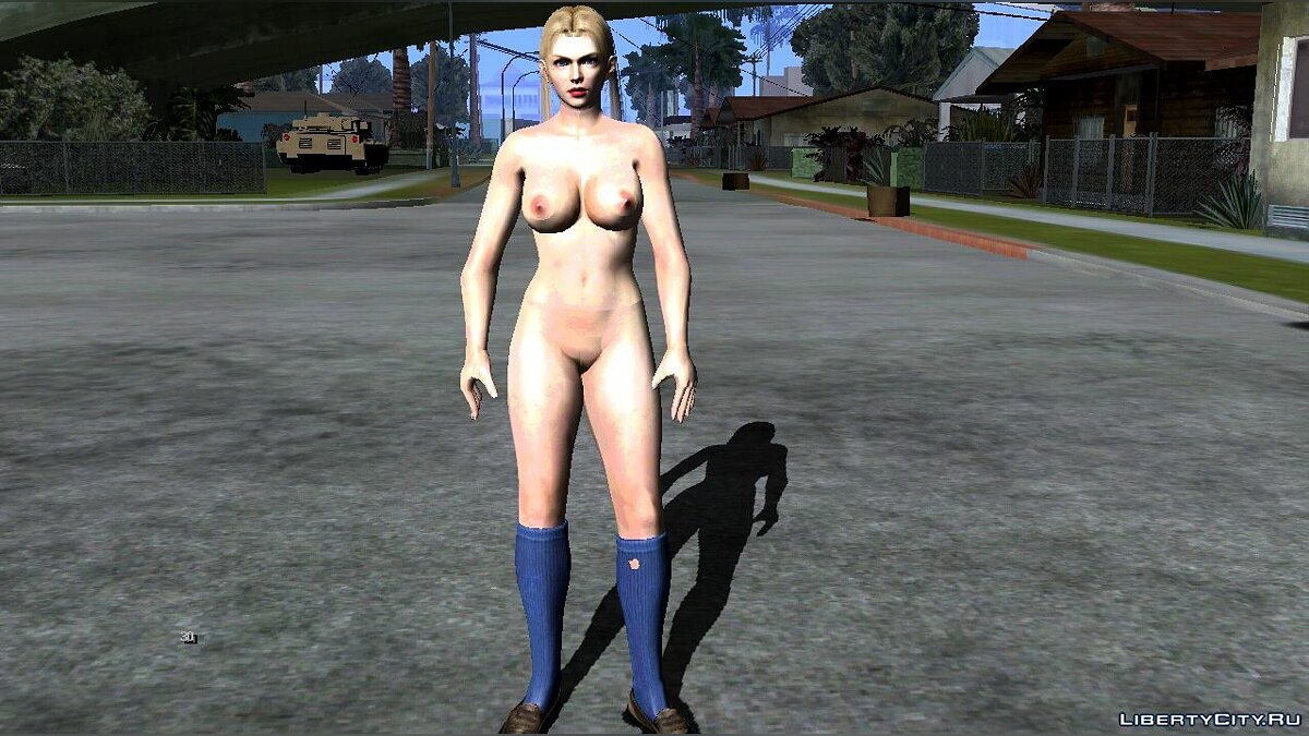 Рэйчел нудистка для GTA San Andreas (iOS, Android) - Картинка #1