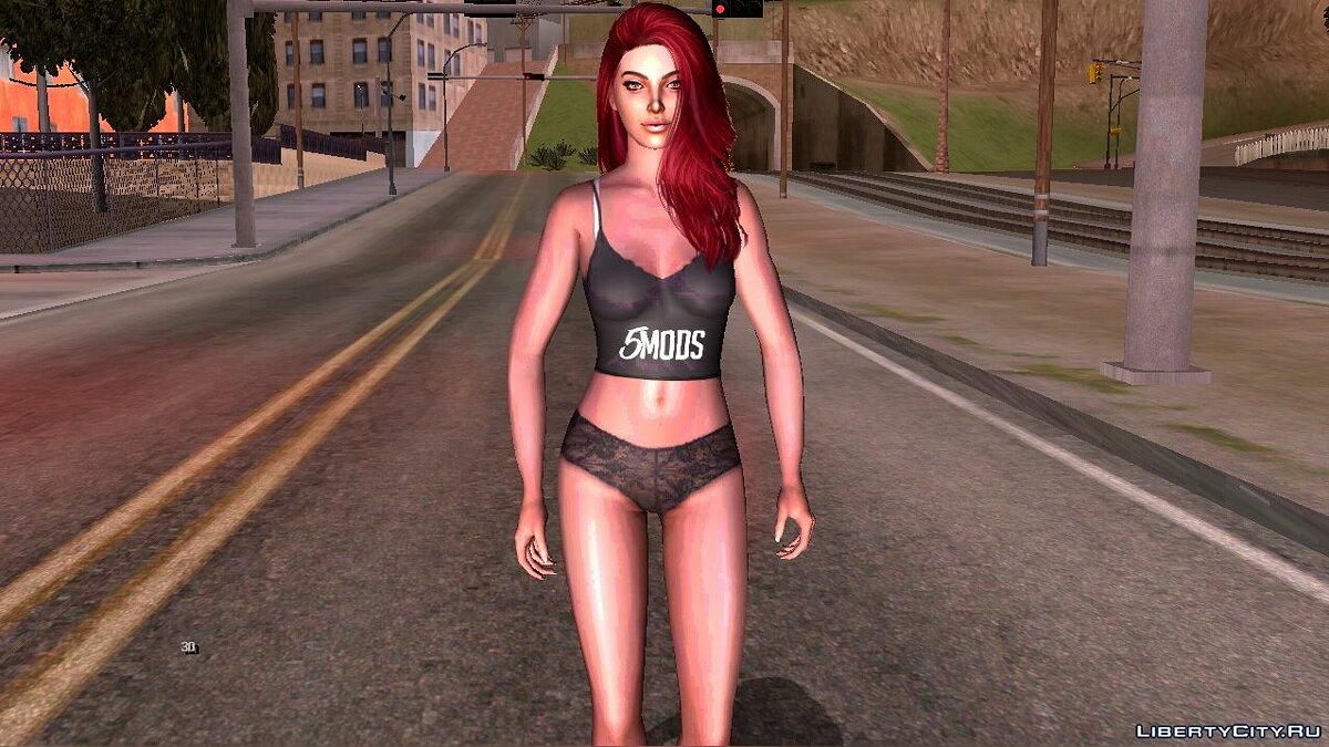 Лана из игры The Sims 4 для GTA San Andreas (iOS, Android) - Картинка #3