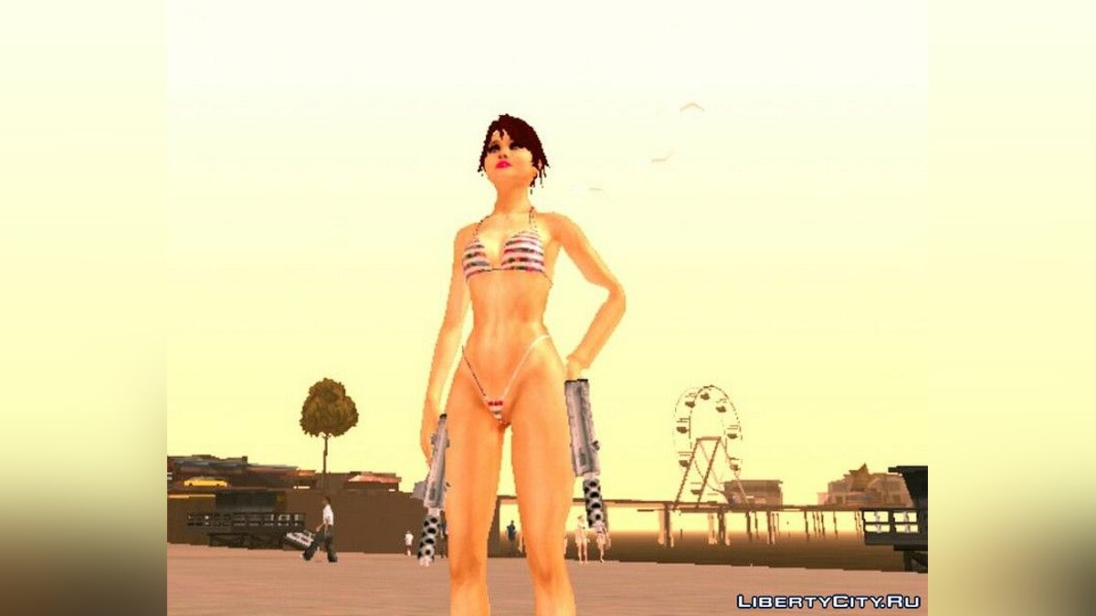 Скин персонажа Garota Da Praia для GTA San Andreas (iOS, Android) - Картинка #1