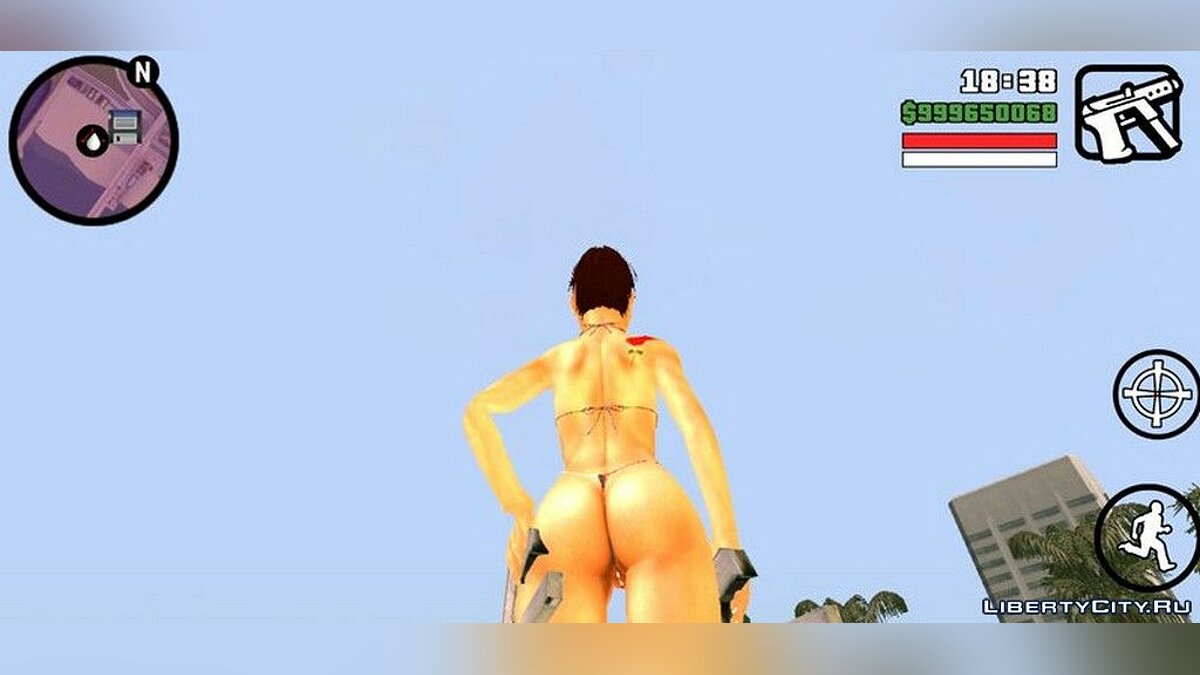 Скин персонажа Garota Da Praia для GTA San Andreas (iOS, Android) - Картинка #2