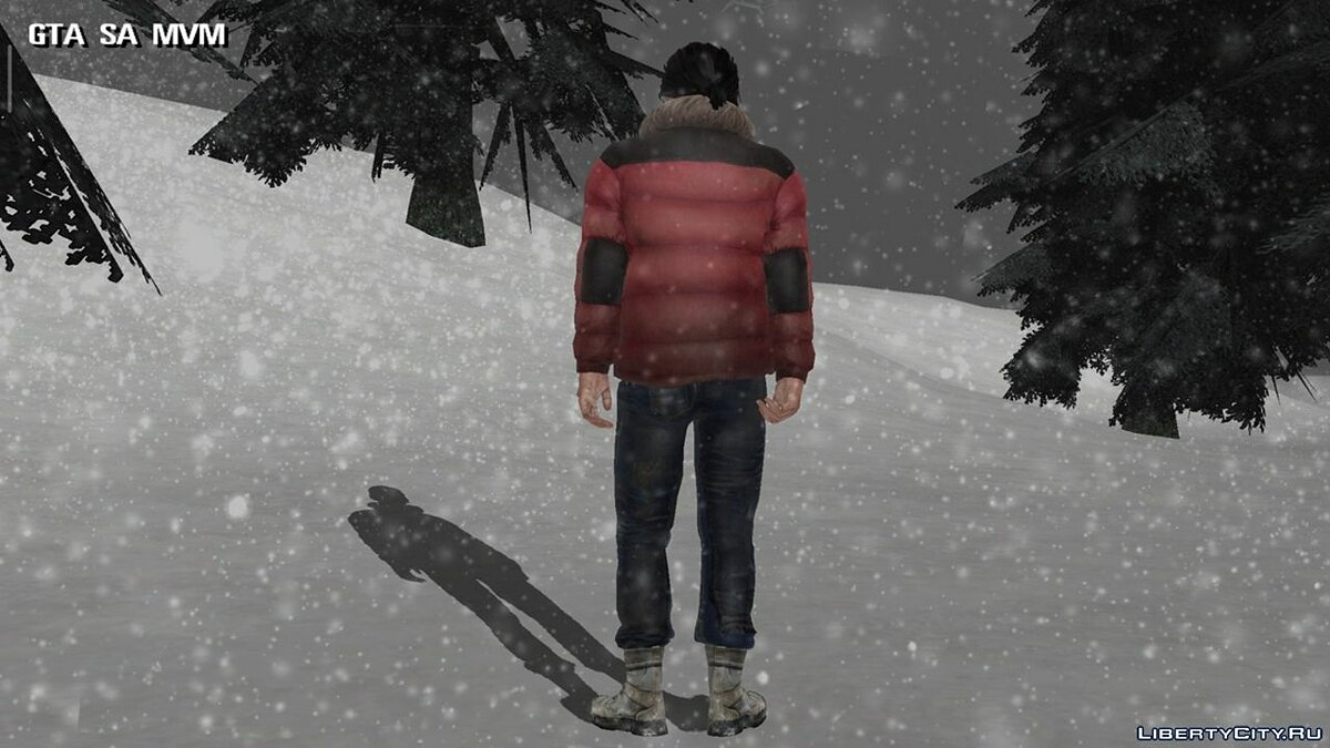 Зимний скин для GTA San Andreas (iOS, Android) - Картинка #2