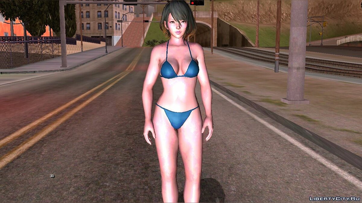 Тамаки в бикини для GTA San Andreas (iOS, Android) - Картинка #2