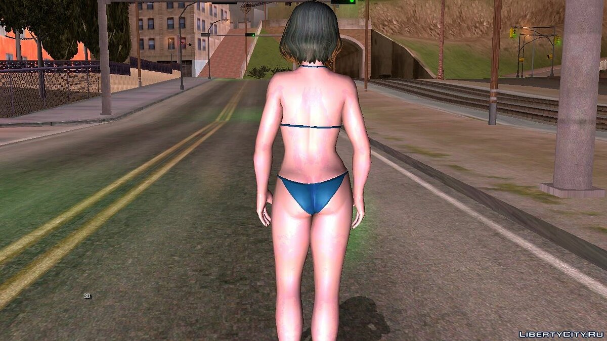 Тамаки в бикини для GTA San Andreas (iOS, Android) - Картинка #3