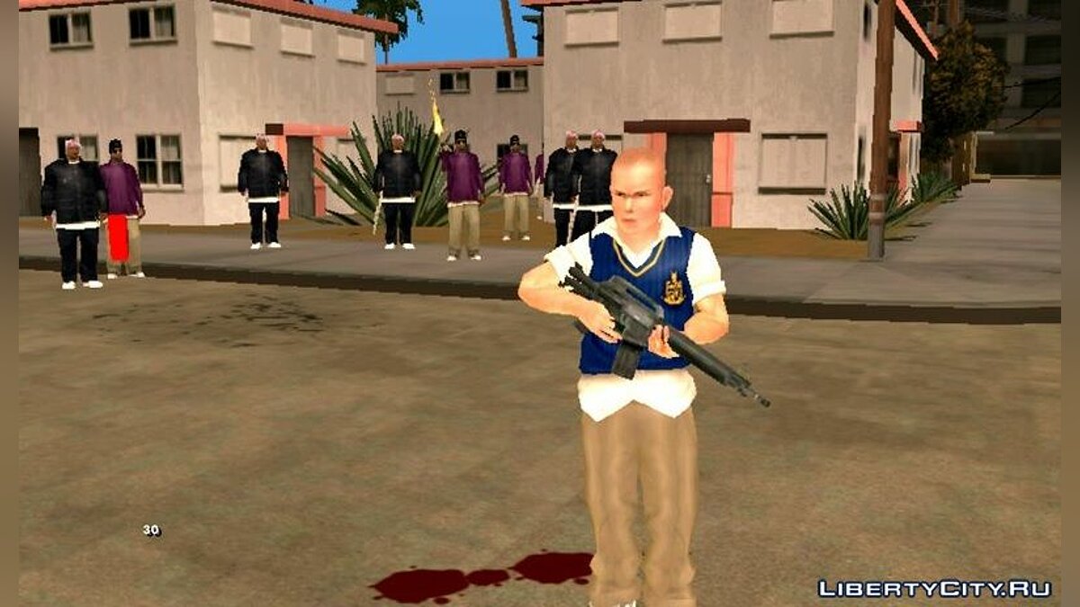Скин из игры Bully  для GTA San Andreas (iOS, Android) - Картинка #4