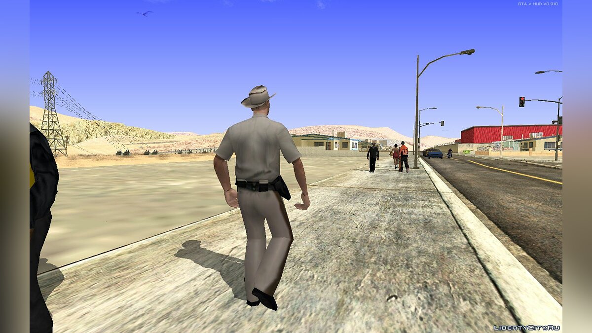 Шериф из БЕТА ВЕРСИИ игры (+ бонус) для GTA San Andreas (iOS, Android) - Картинка #5