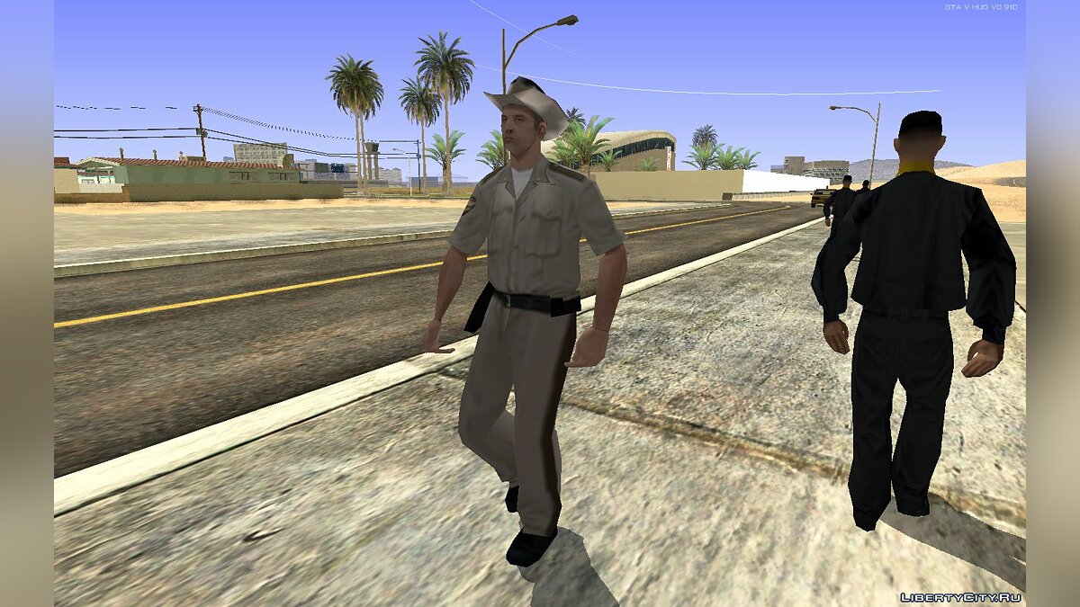 Шериф из БЕТА ВЕРСИИ игры (+ бонус) для GTA San Andreas (iOS, Android) - Картинка #3
