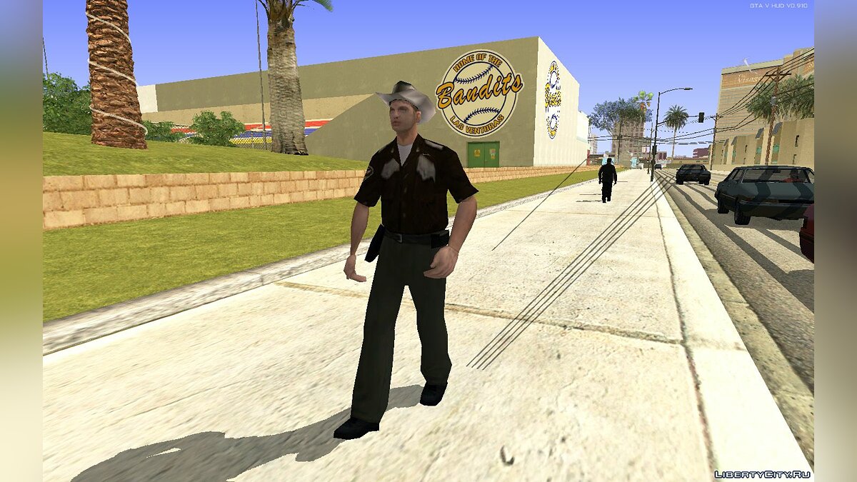 Шериф из БЕТА ВЕРСИИ игры (+ бонус) для GTA San Andreas (iOS, Android) - Картинка #2