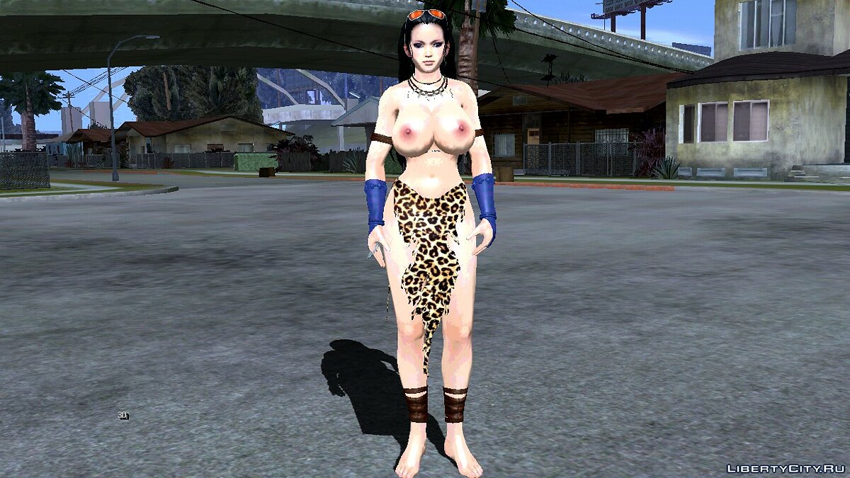Нико Робин - Девушка из джунглей для GTA San Andreas (iOS, Android) - Картинка #3