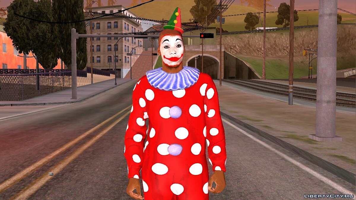Клоун из GTA 5 для GTA San Andreas (iOS, Android) - Картинка #1