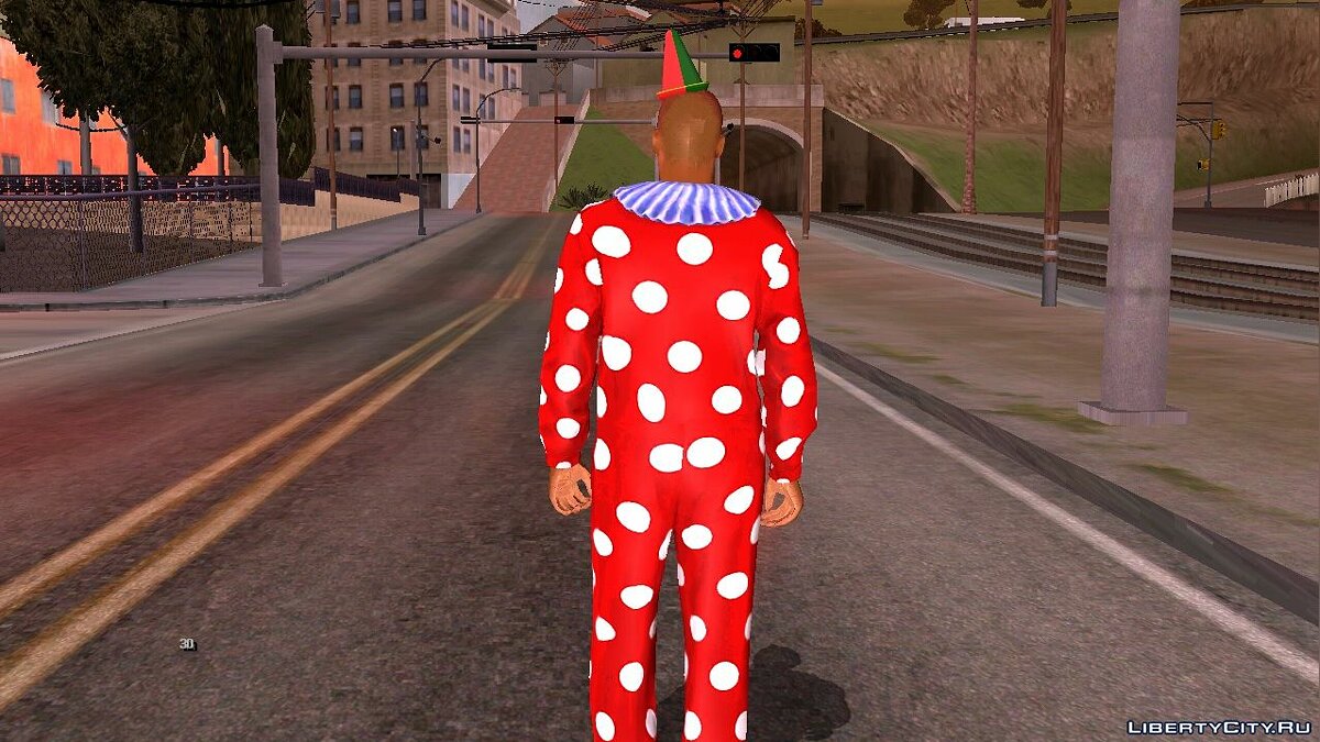 Клоун из GTA 5 для GTA San Andreas (iOS, Android) - Картинка #3