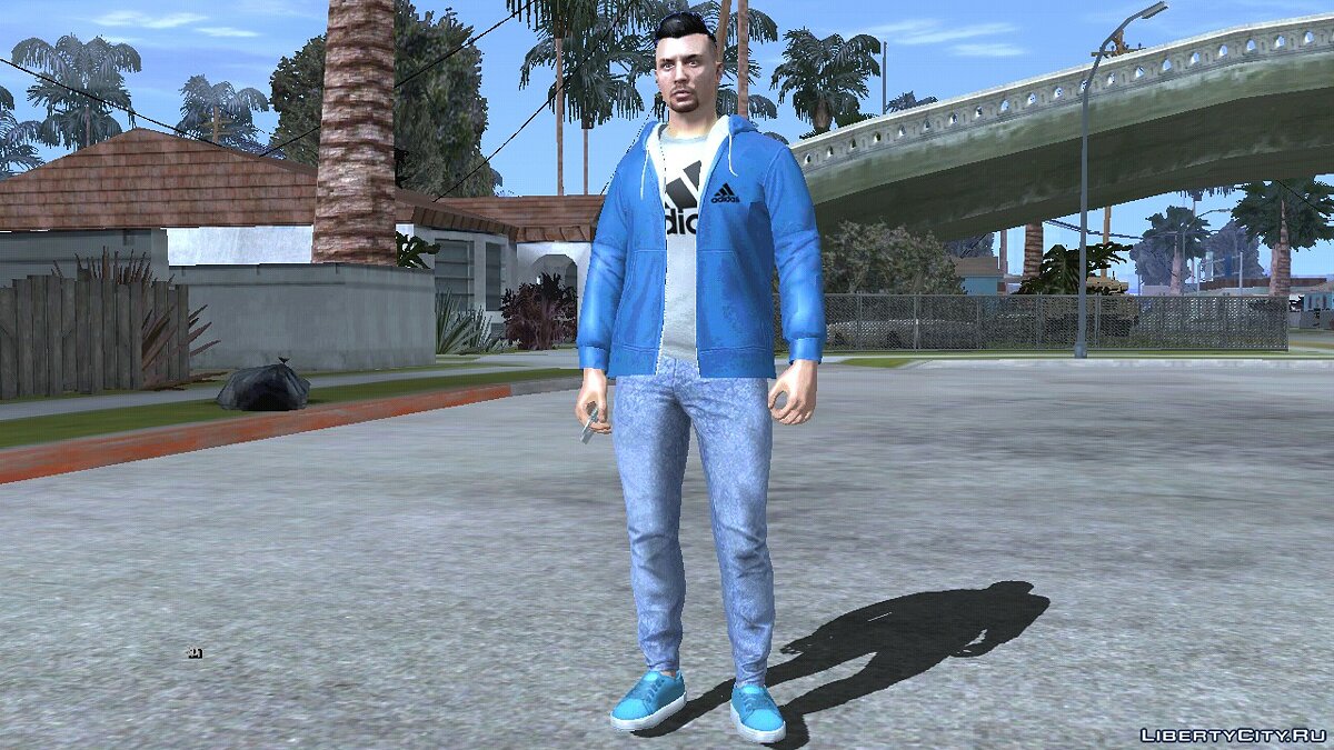 GTA Online рандомный мужской скин #1 для GTA San Andreas (iOS, Android) - Картинка #1