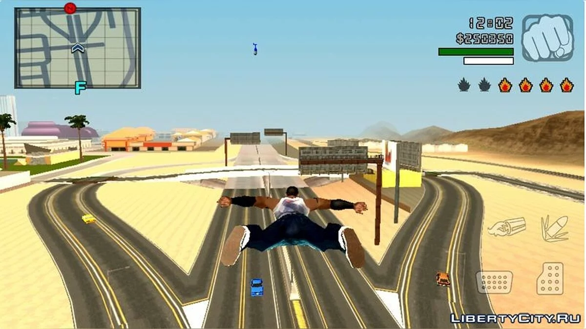 HD текстуры дорог для GTA SA (Android) / GTA San Andreas (iOS, Android)