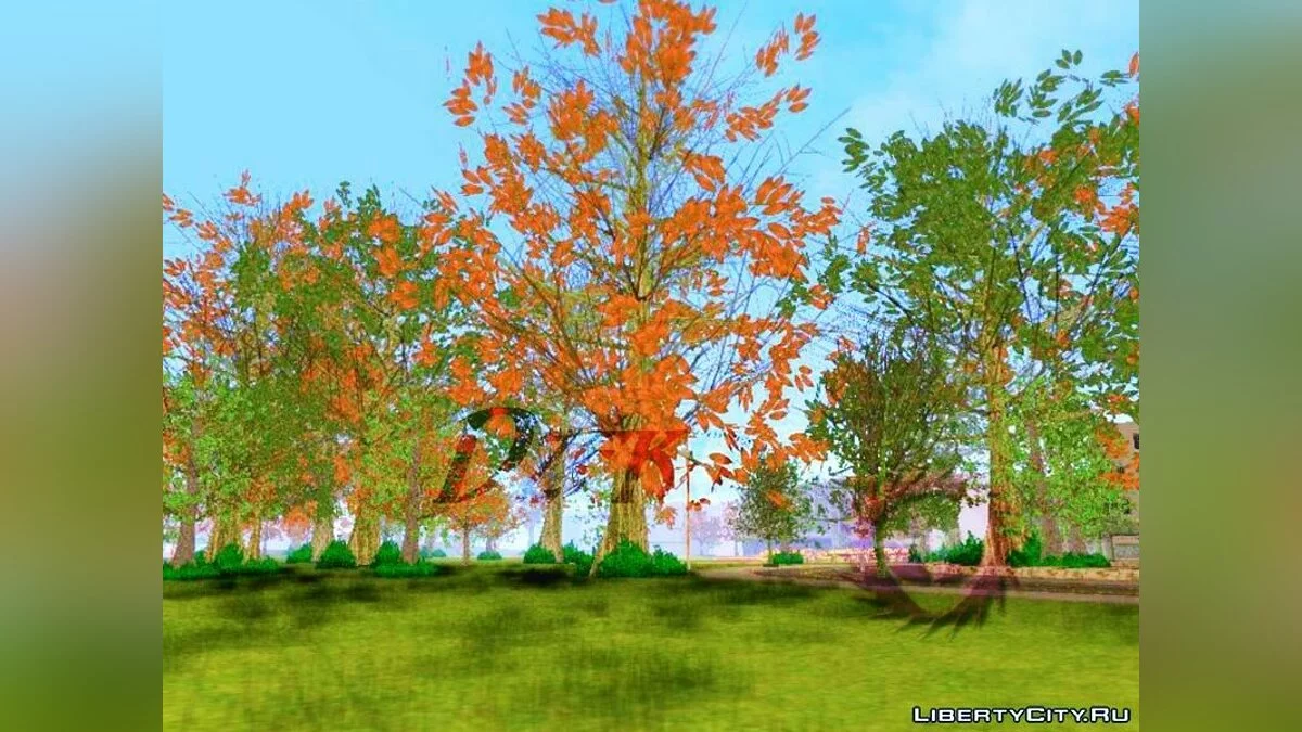Ultra Real HD Vegetation For Android / GTA San Andreas (iOS, Android)
