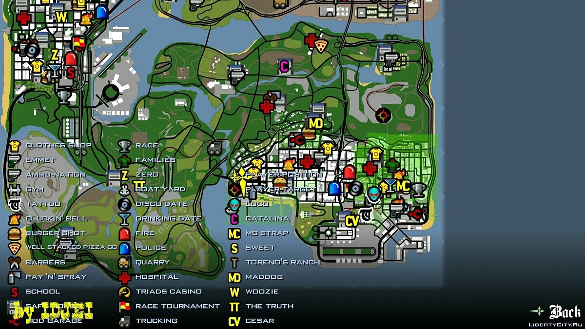 Yellow Icons / GTA San Andreas (iOS, Android)