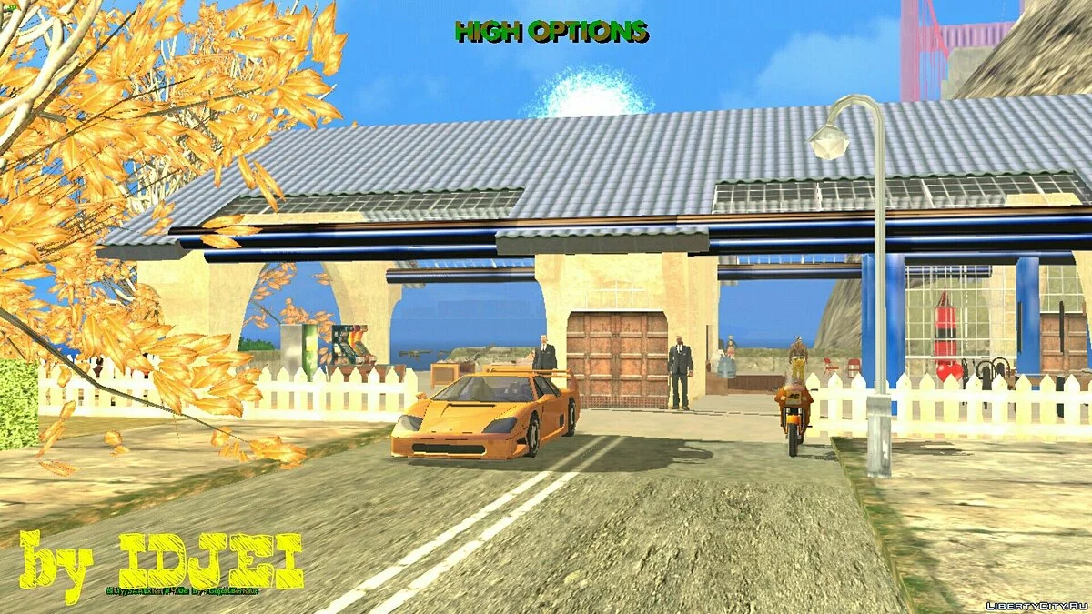 Графическая модификация - \"HIGH OPTIONS\" / GTA San Andreas (iOS, Android)