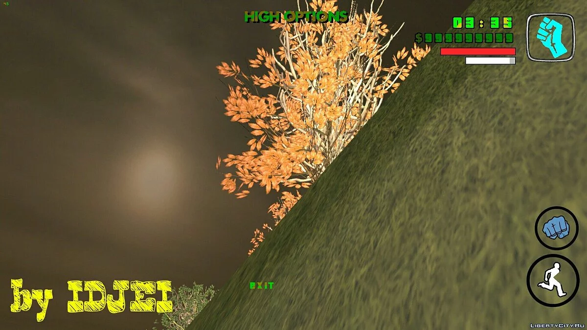 Графическая модификация - \"HIGH OPTIONS\" / GTA San Andreas (iOS, Android)