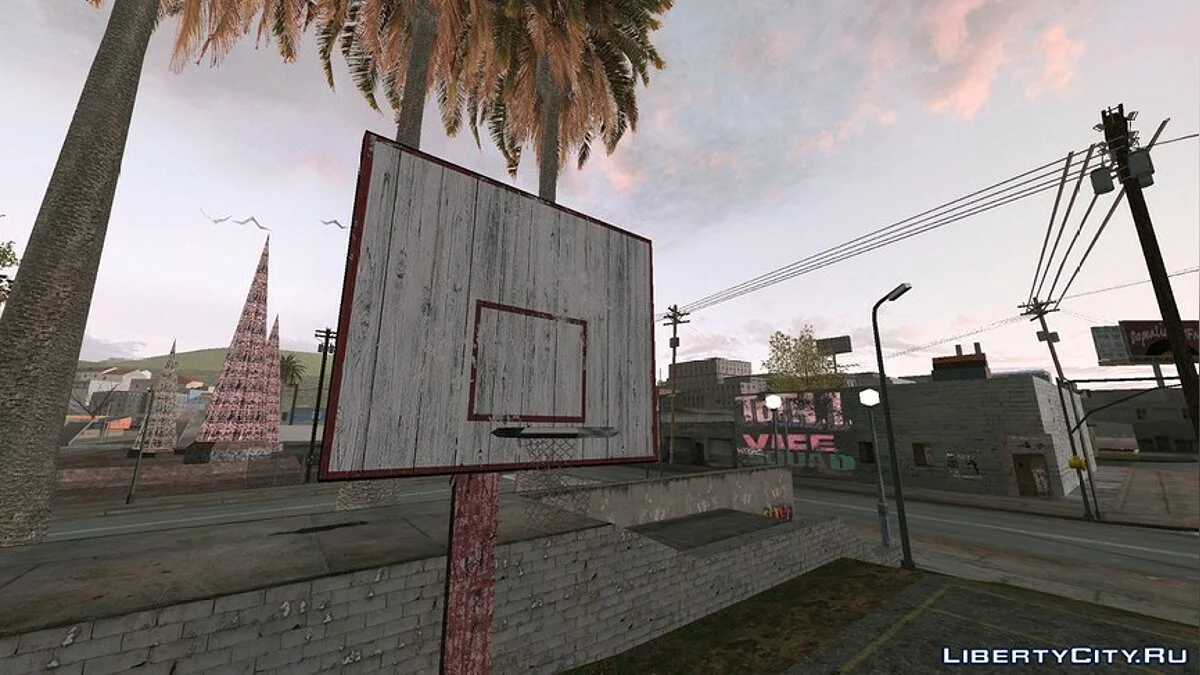 Basketball Court Retextured Android Version / GTA San Andreas (iOS, Android)