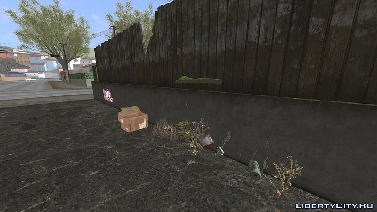 Jefferon's Alley Retextured Android Version / GTA San Andreas (iOS, Android)