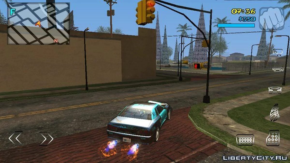 Реалистичные спецэффекты для Android - Overdose Effects HD 2016 / GTA San Andreas (iOS, Android)
