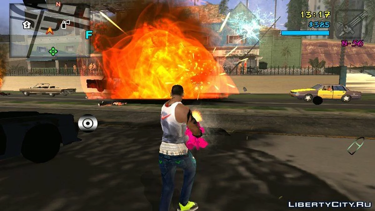 Реалистичные спецэффекты для Android - Overdose Effects HD 2016 / GTA San Andreas (iOS, Android)