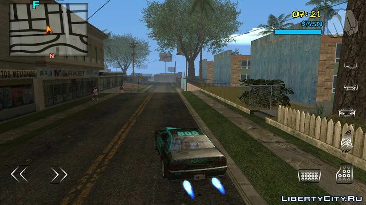 Реалистичные спецэффекты для Android - Overdose Effects HD 2016 / GTA San Andreas (iOS, Android)