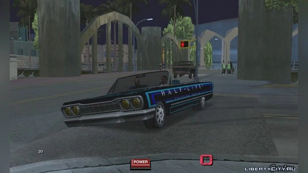 Аэрография для машины Savanna / GTA San Andreas (iOS, Android)