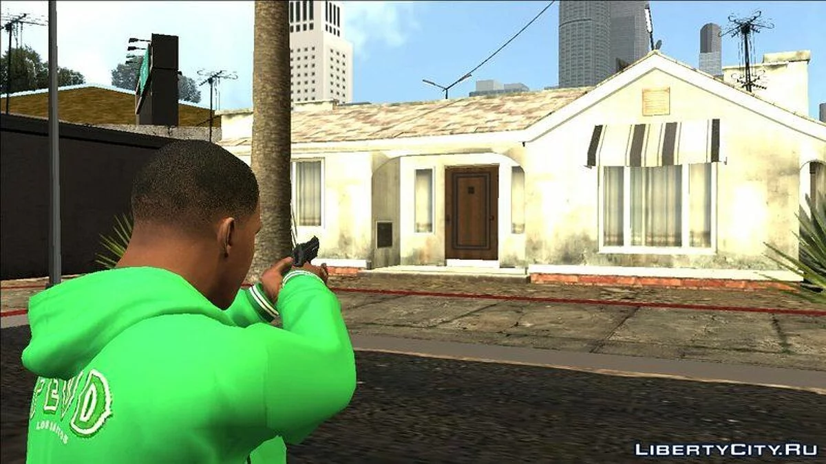 Clinton Residence (GTA V PC Textures) - Новые текстуры для резиденции Клинтона / GTA San Andreas (iOS, Android)